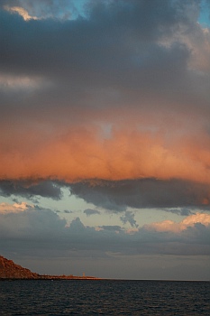 Sunset at Playa Bonanza, BCS, Mexico