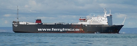 Ferry boat at Bah&iacute;a Falsa & Bah&iacute;a Pichilingue, Mexico