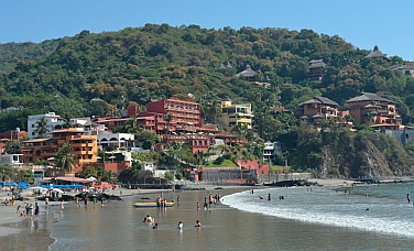 Madera Beach, Zihuatanejo, Mexico.