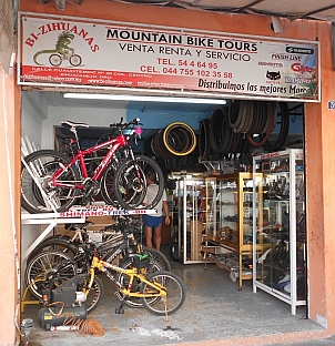 Bi-Zihuanas bike shop, Zihuatanejo, Mexico.