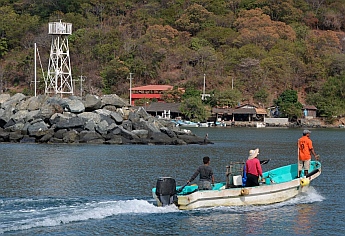 Papanoa, a shrimping village in Mexico.