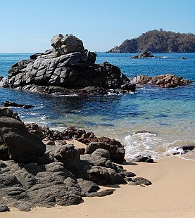 La India cove, Bays of Huatulco, Mexico