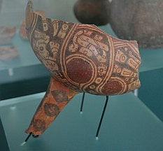 Zapotec artifact found in the Copalita ruins, the Bah&iacute;as de Huatulco, Mexico