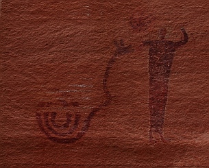 Pictographs, San Rafael Swell, Utah