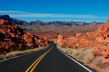 Seven Sisters at Valley of Fire State Park, Las Vegas, Nevada