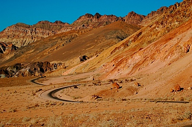 Artist's Loop Death Valley National Park CA California