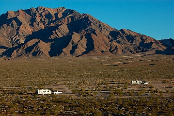 Outside Death Valley CA California great RV boondocking