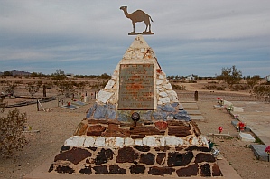 Hi Jolly in Quartzsite, AZ