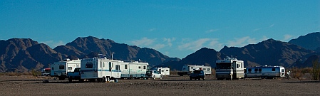 Boondocking with the Boondockers in Quartzsite, Arizona