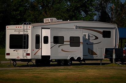 We live fulltime in our RV, a Hitchhiker II LS 34.5 RLTG fifth wheel
